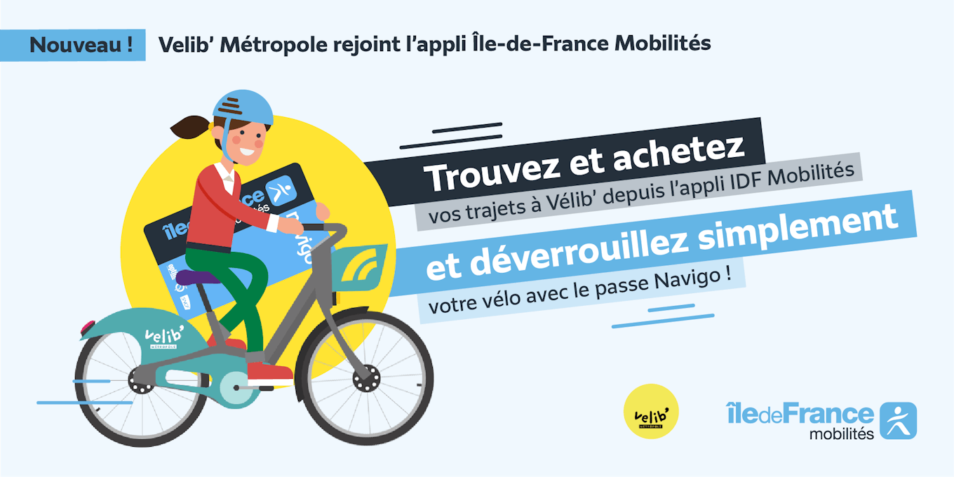 Un velo pour toutes vos mobilites Ile de France Mobilites